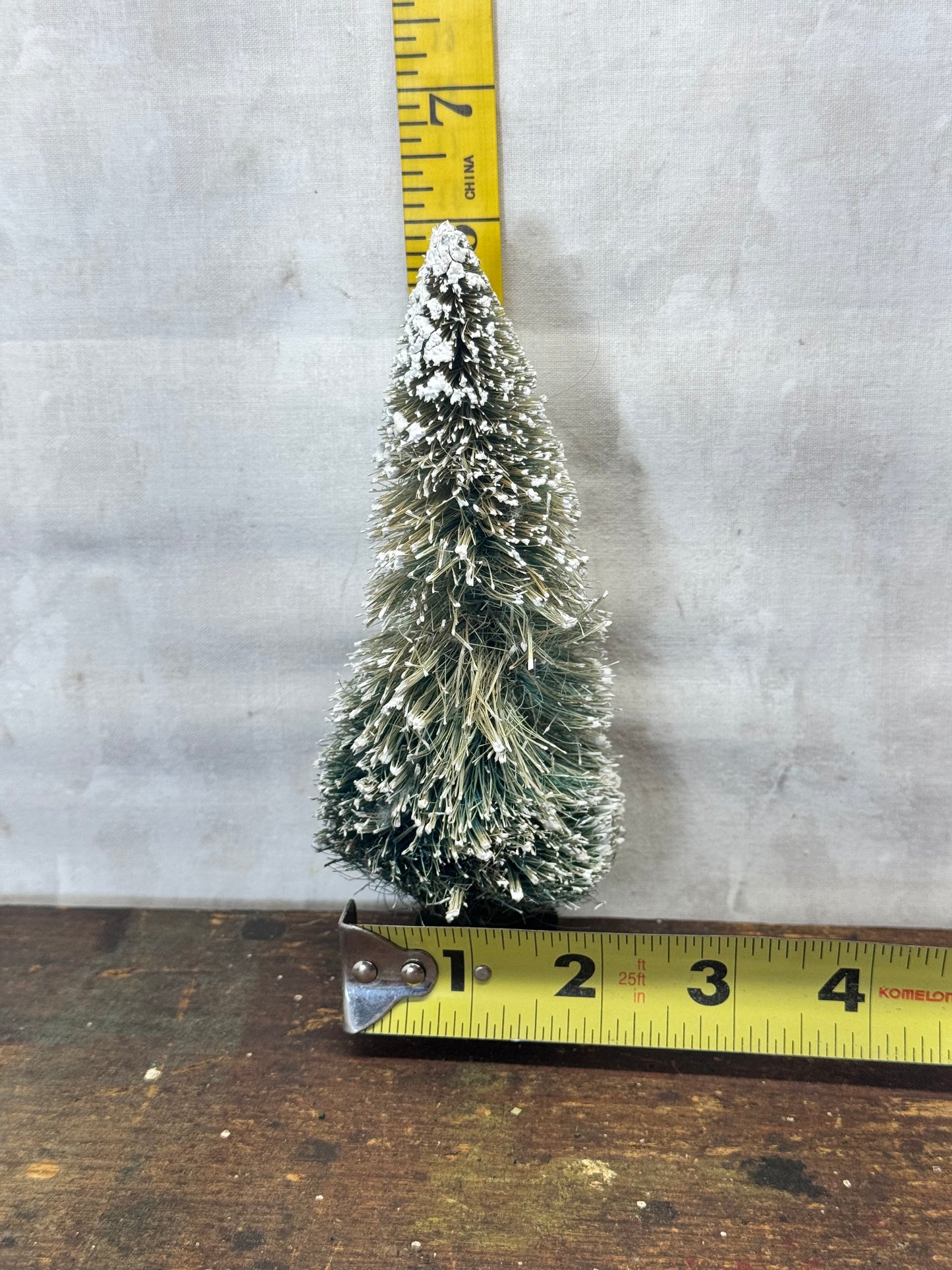 Bottle Brush Christmas Trees Vintage #1936