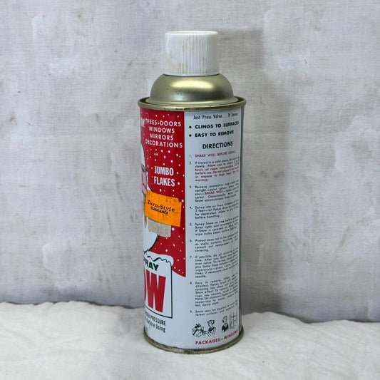 Bliz Spray Snow Vintage Can Christmas #2062