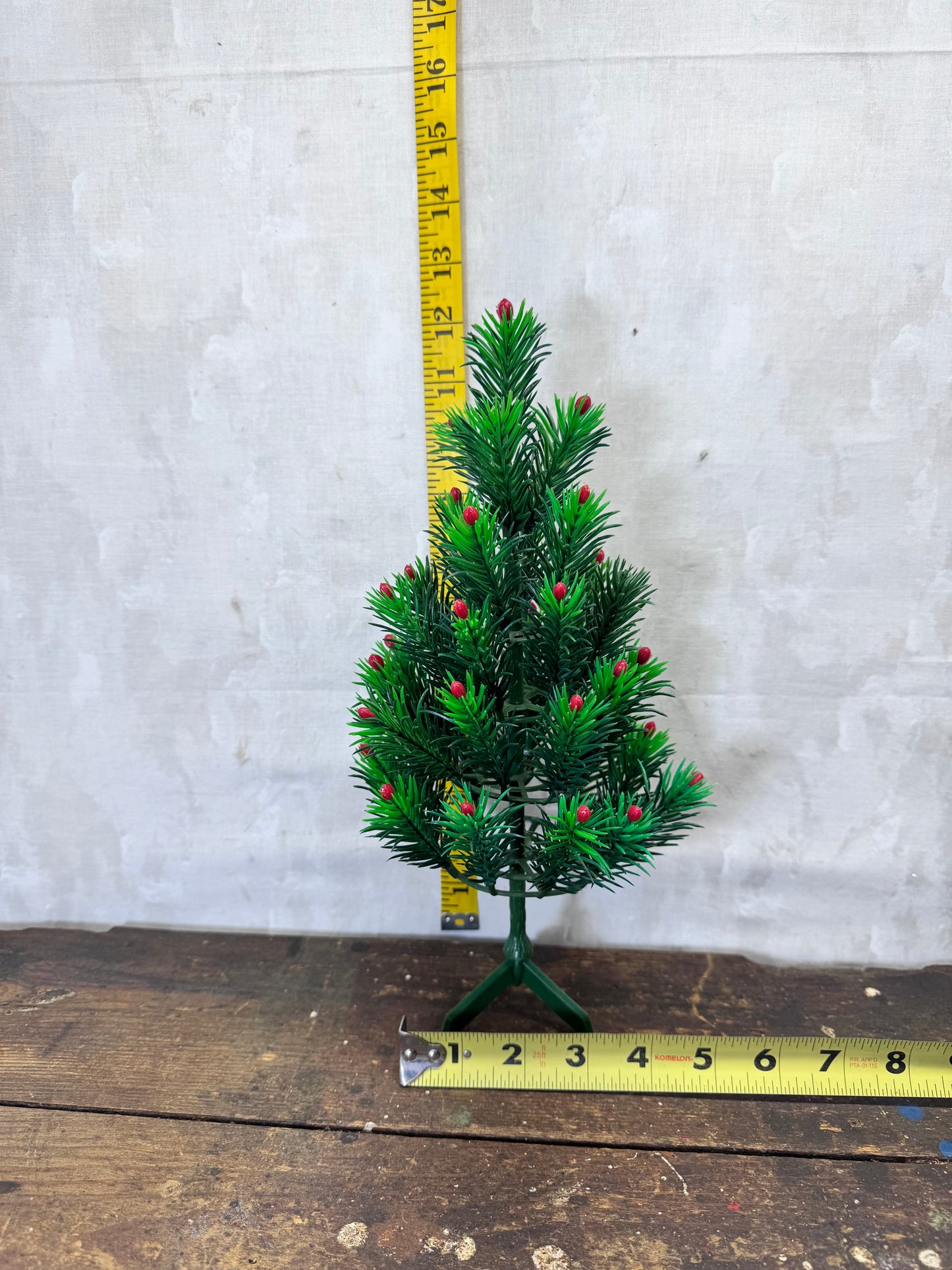 Plastic Christmas Tree Vintage #1944