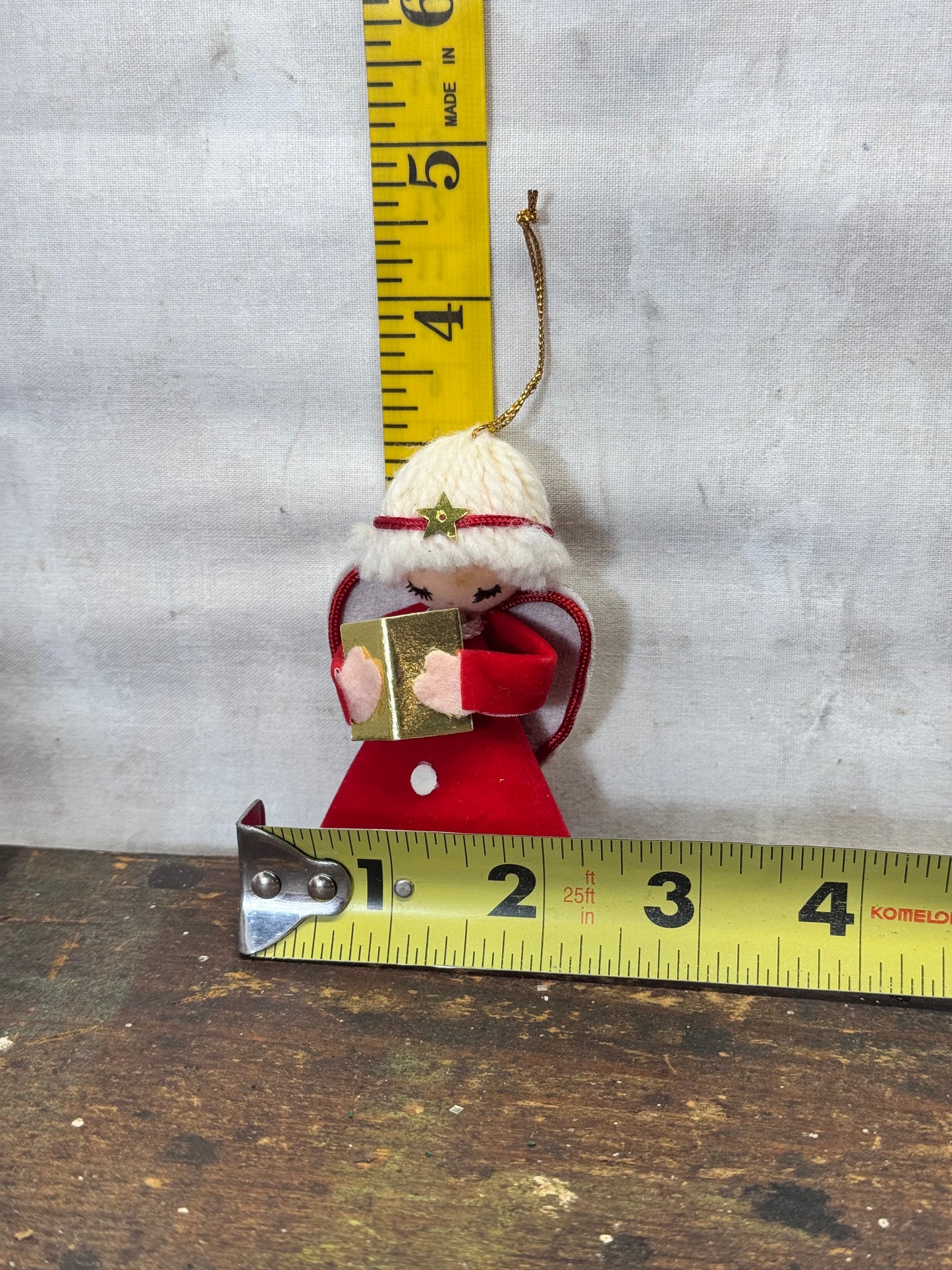 Christmas Angel Ornament Vintage #1869