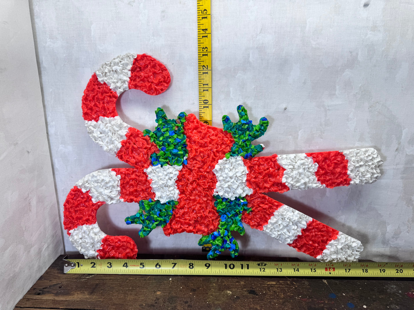 Candy Cane Popcorn Sign Christmas #1947