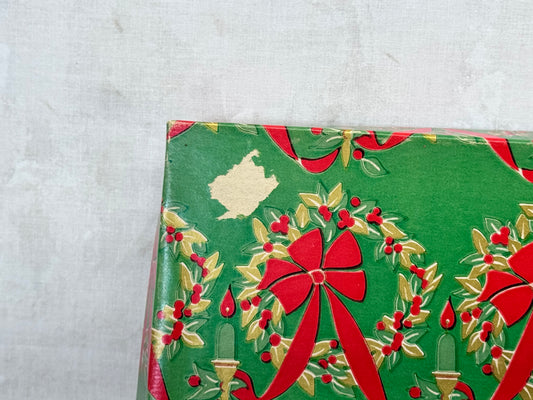 Vintage Christmas Gift Box #1744