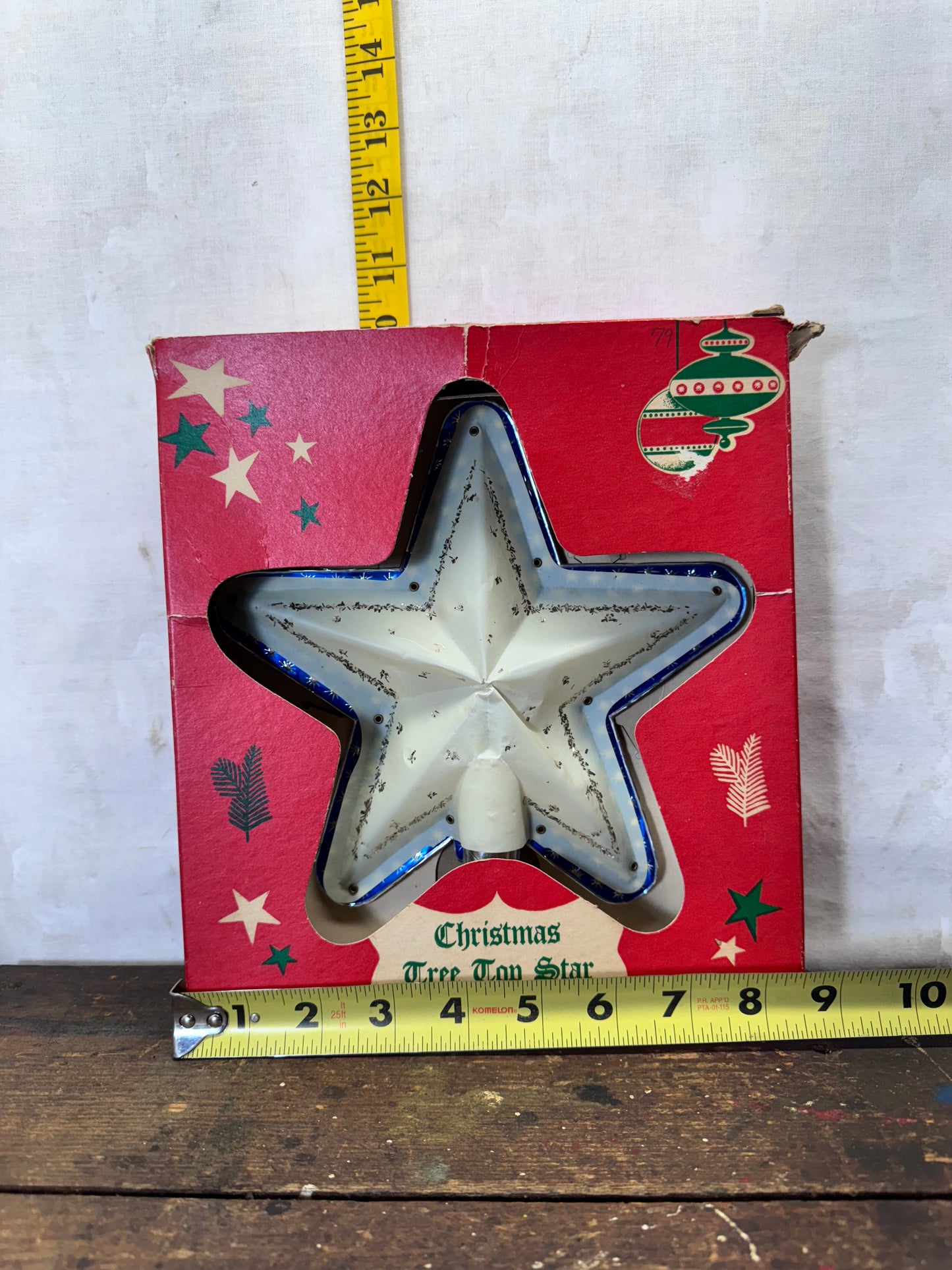 Christmas Tree Star Topper #1974