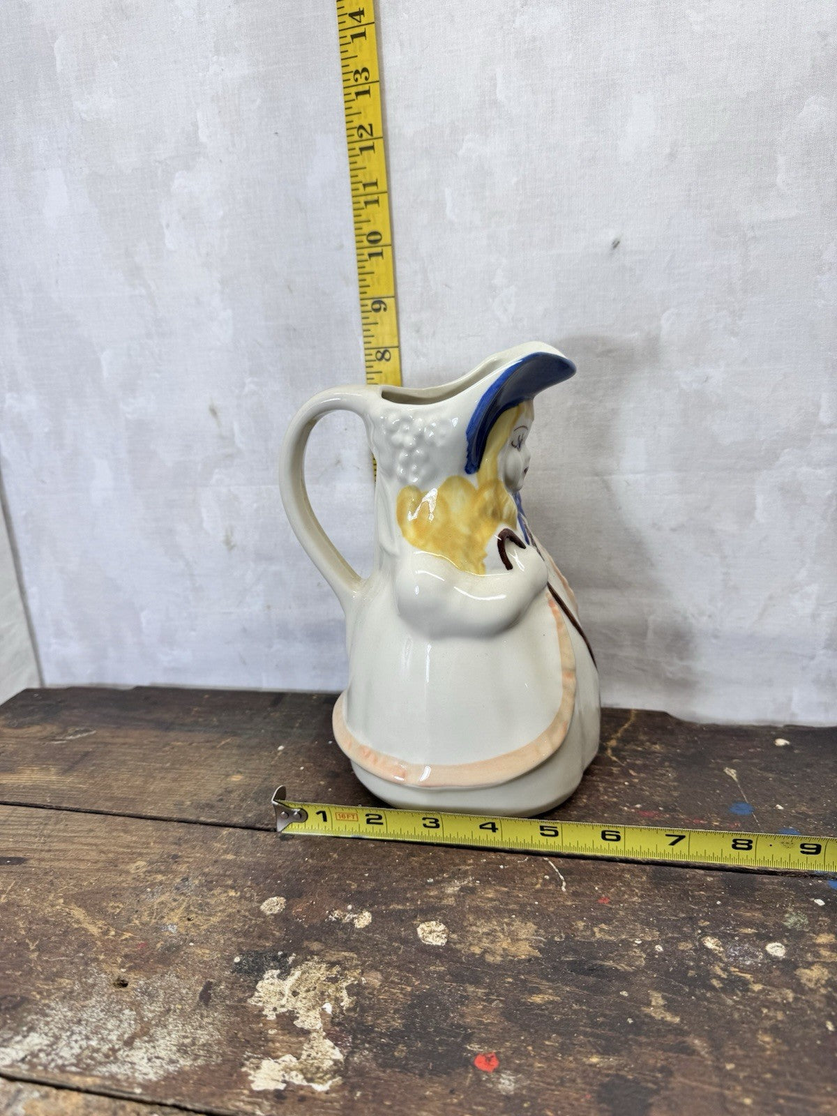 Little Bo Peep Pitcher Vintage USA