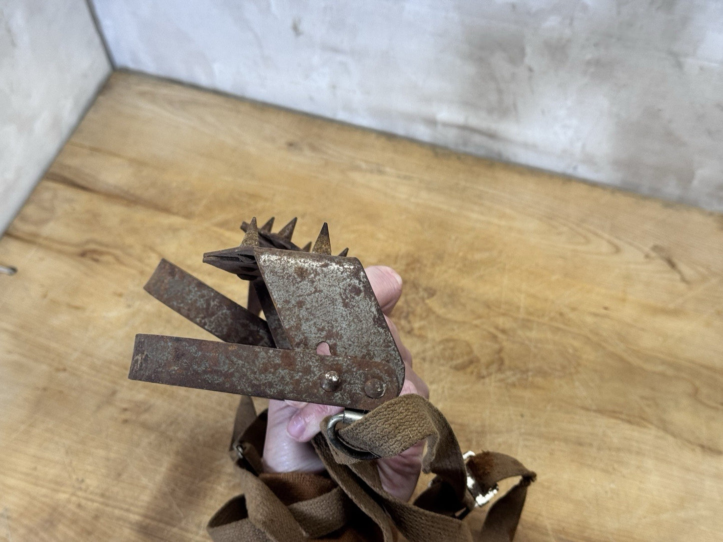 Ice Shoe Cleats Vintage Metal #S-1816