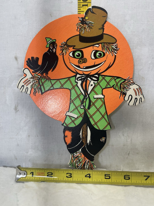 Halloween Cardboard Scarecrow Bristle