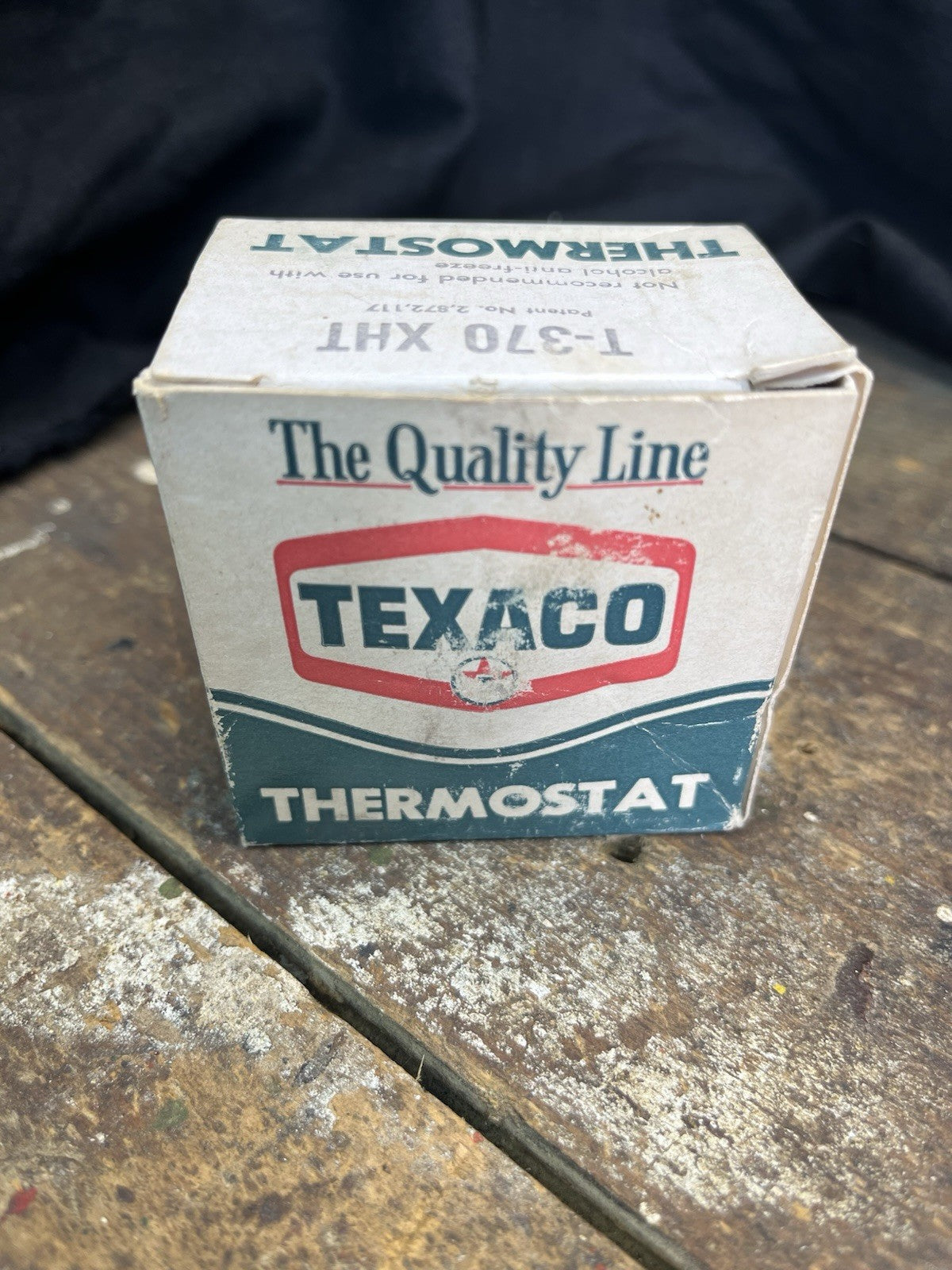 Vintage Mancave Texaco T-370 XHT Thermostat