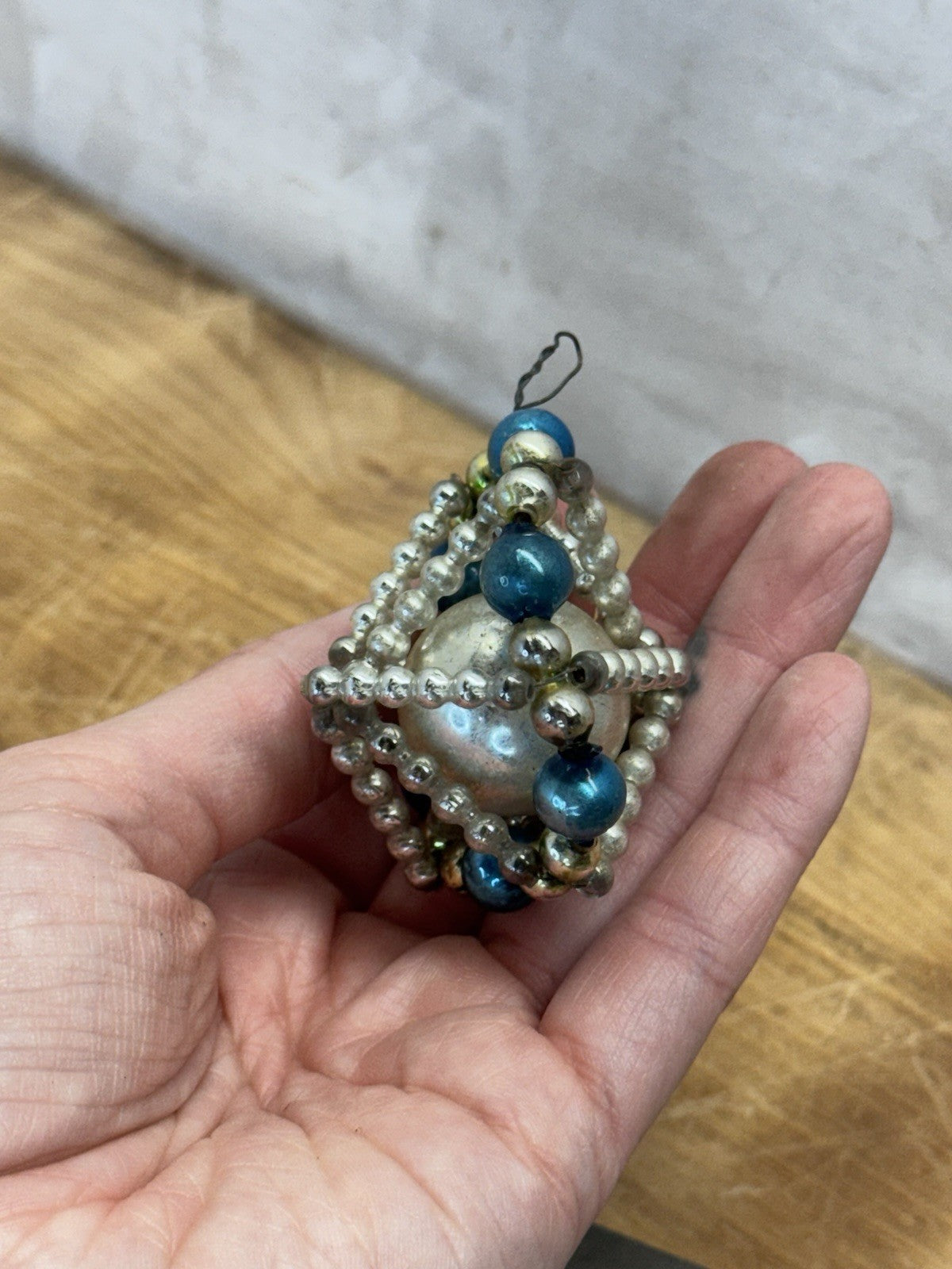 Victorian Glass Bead Ornament #1578