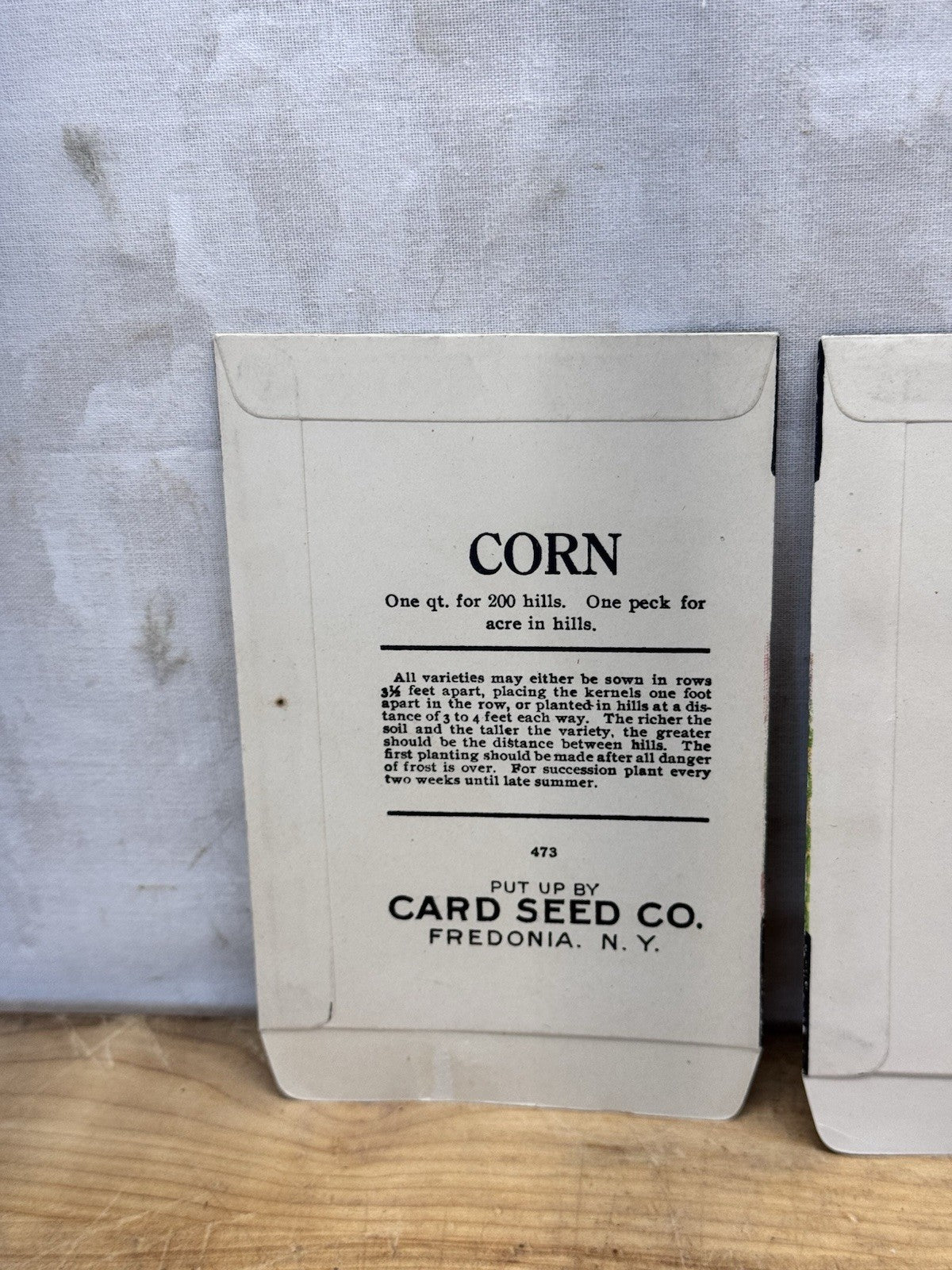 Vintage Garden Seed Packets Empty NOS #1580