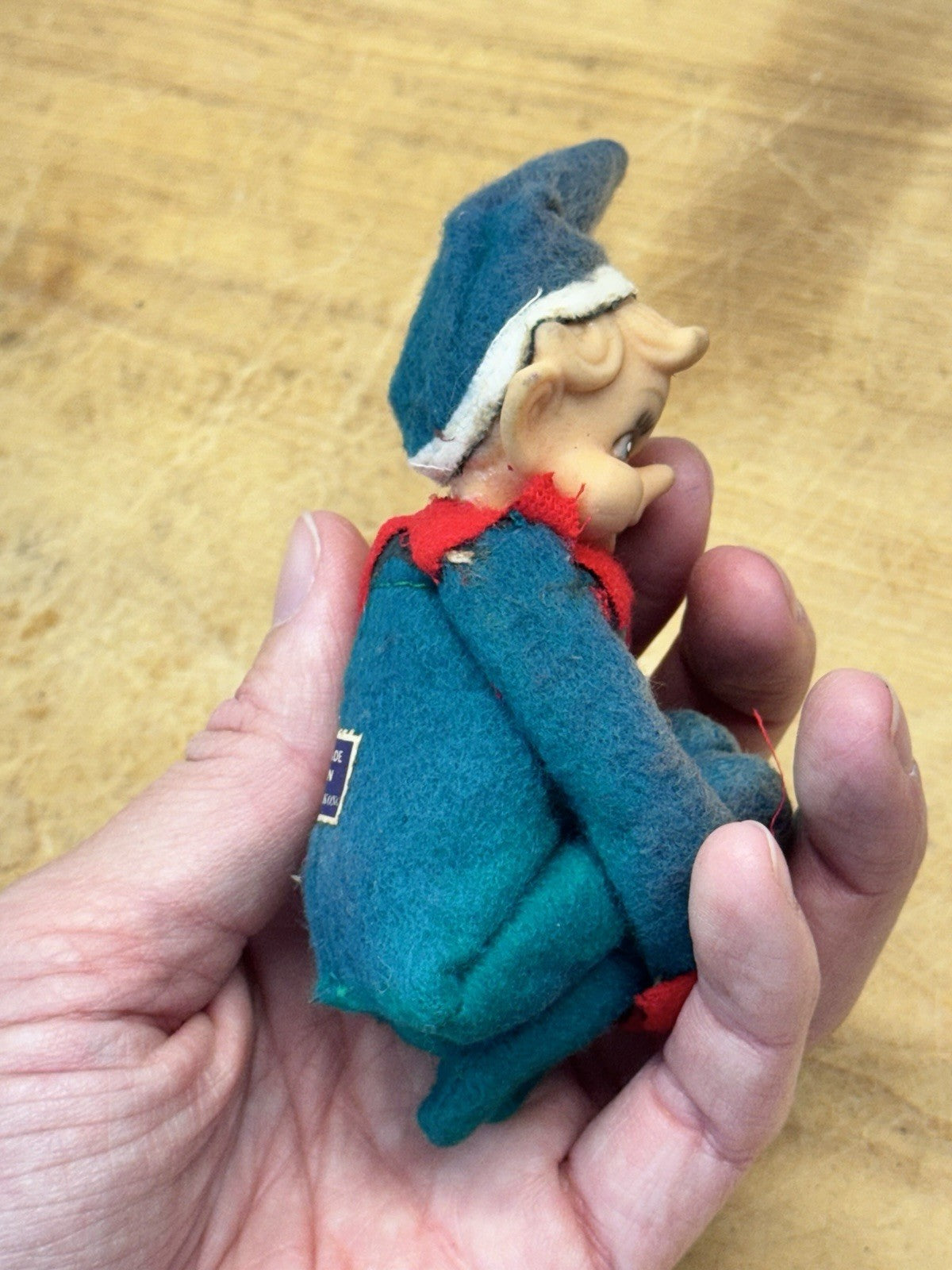 Knee Hugger Elf Christmas Vtg #1503