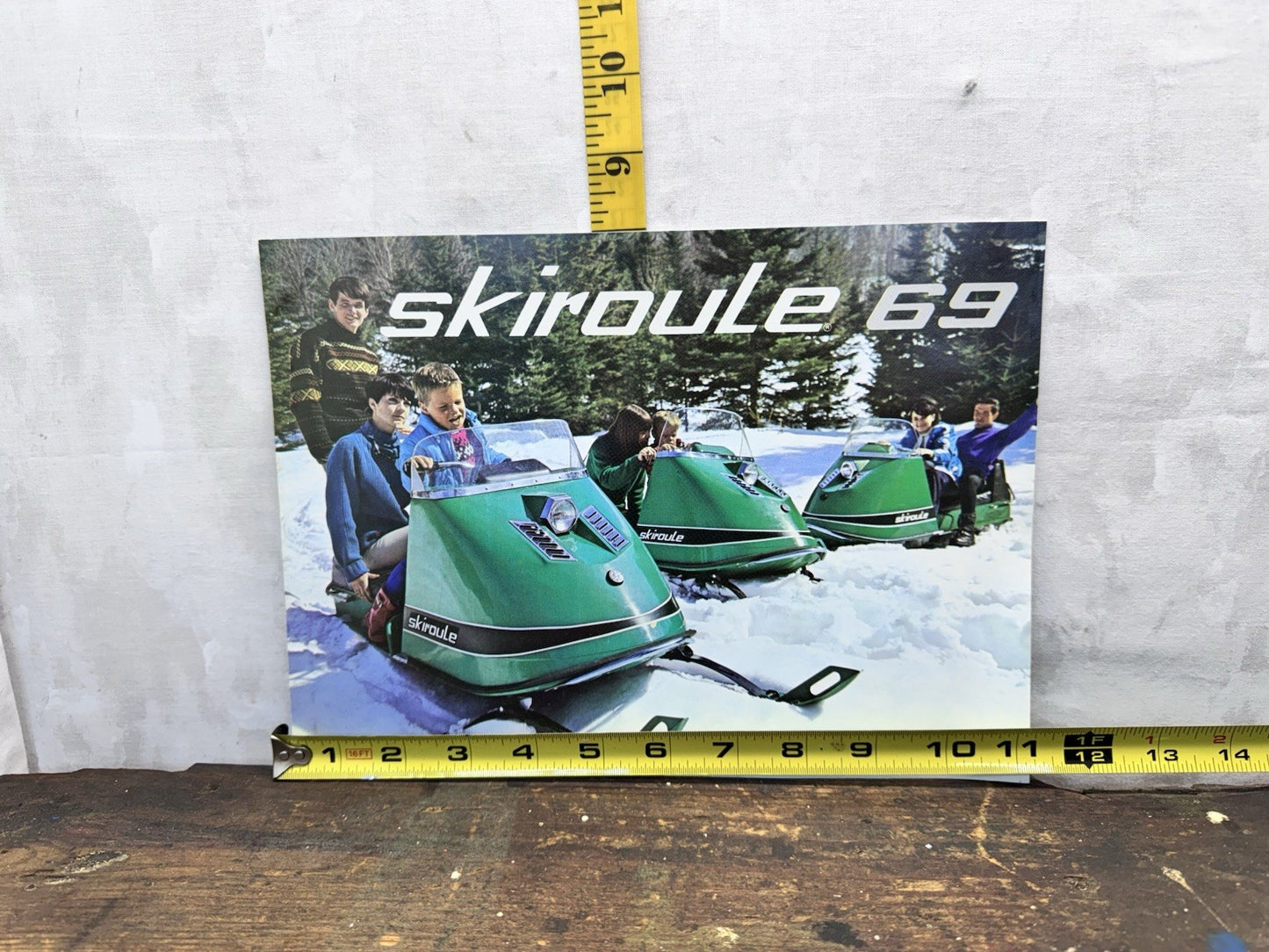1969 Skiroule Brochure Pamphlet NOS #1499