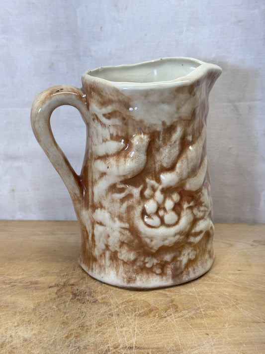 Vintage Pottery bird  Pitcher #S-1804