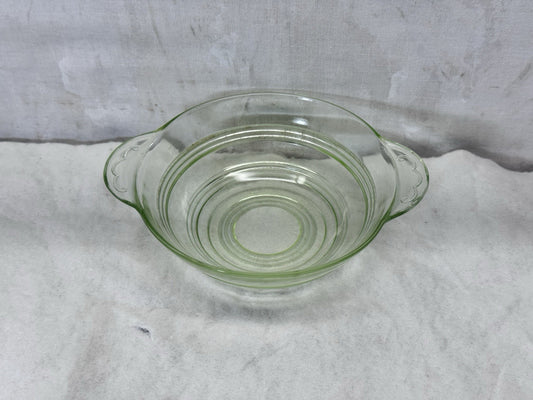 Small Uranium Bowl Dish Vintage Glow #S-1918