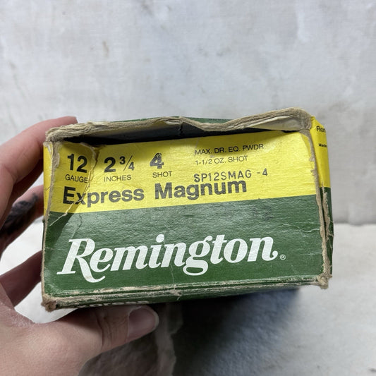 Remington Shotshells Empty Vintage Box