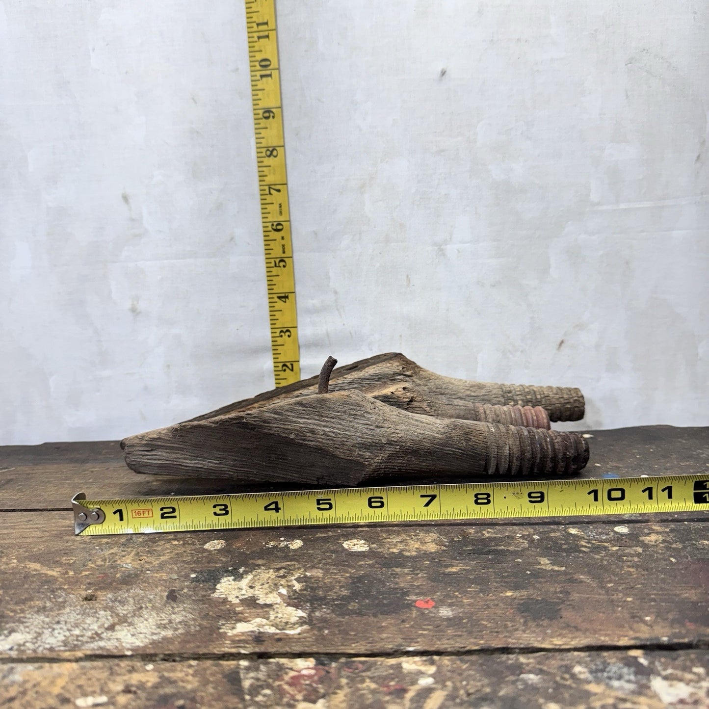 Wooden Vintage Insulator Posts Peg