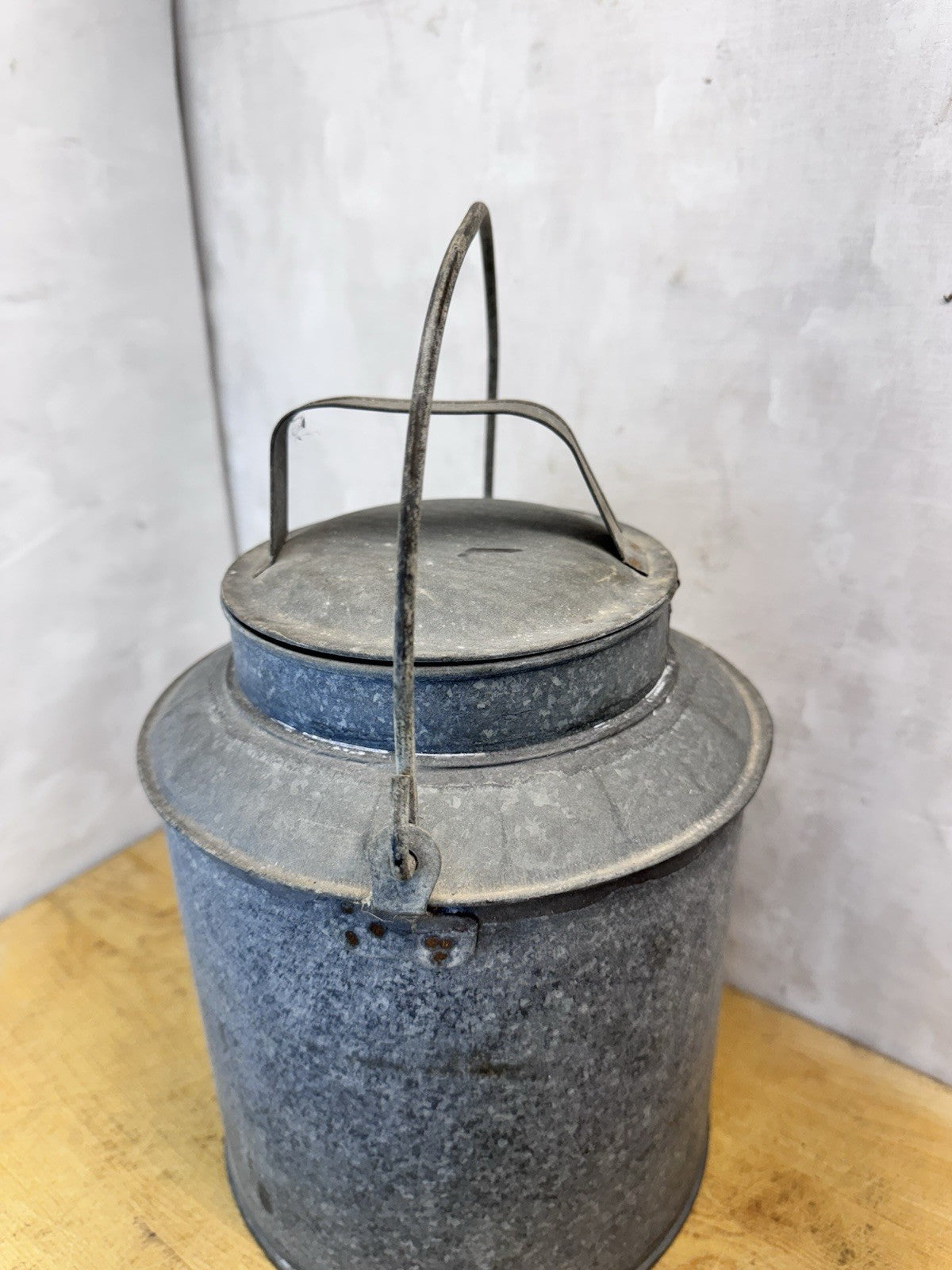 CMSTP & PRR Railroad Vtg Cream Can #S-1830