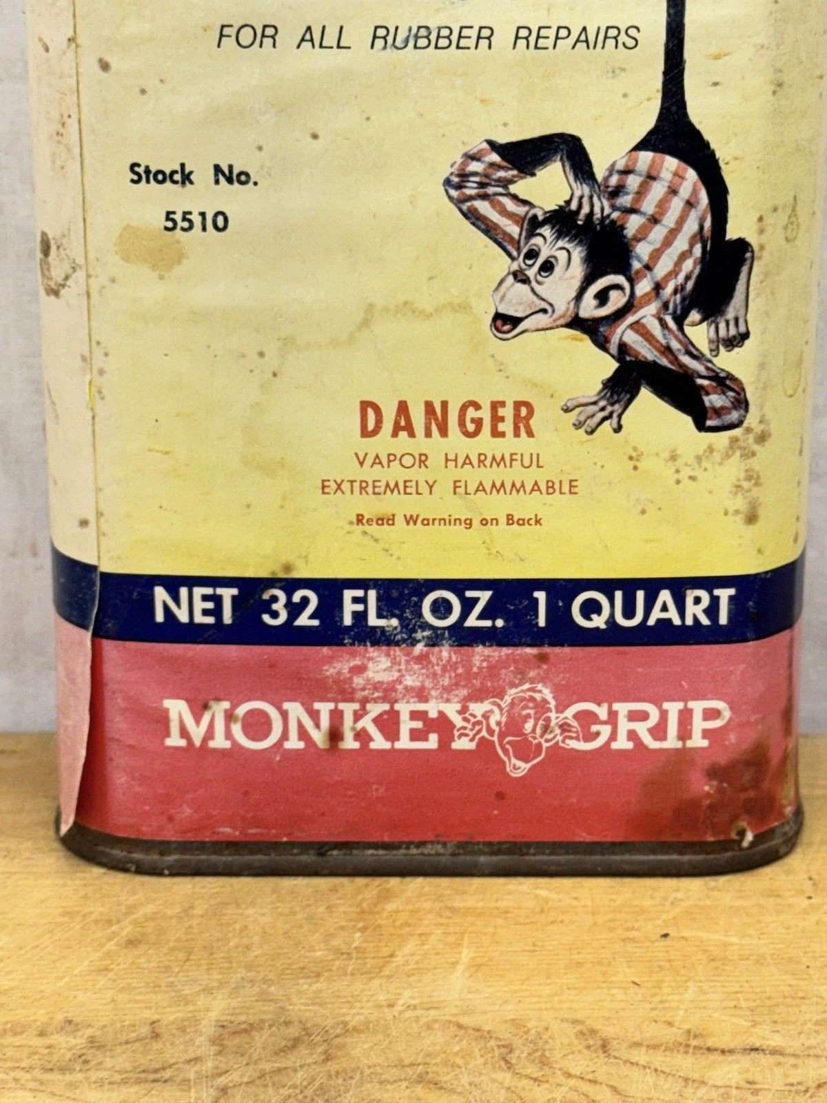Monkey Grip Magic Buff Rubber Cleaner Vintage #1103