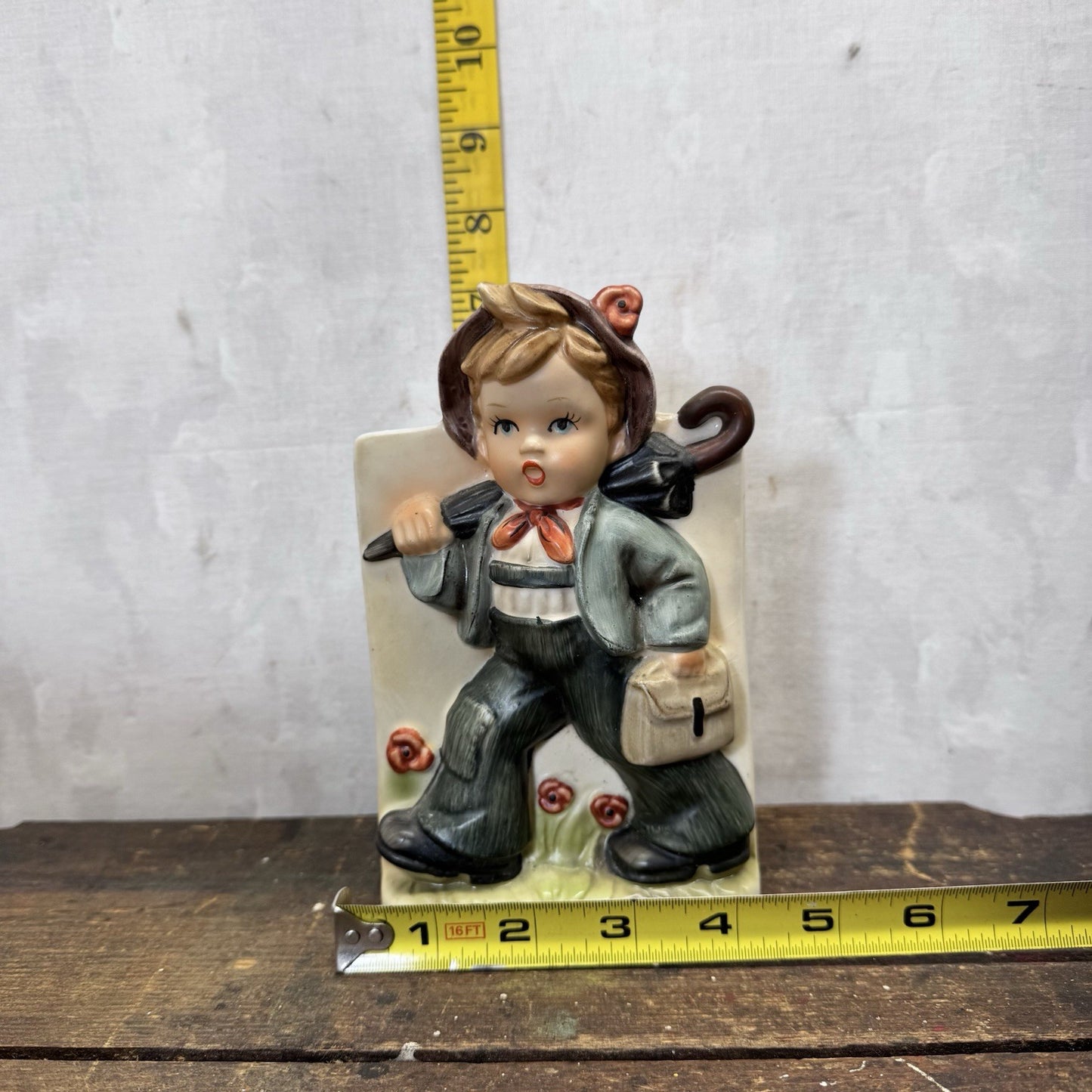 Napcoware Little Boy Planter Vintage