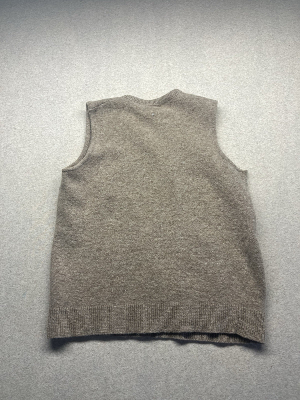 1960s, 70s Men’s Tan Wool Knit Vest