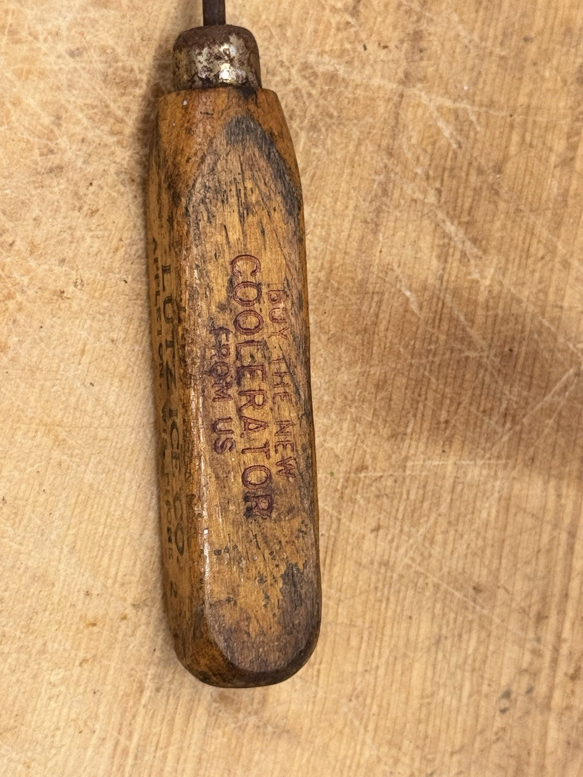 Appleton Wi. Lutz Ice Co. Ice Pick Antique Advertising #S-1617