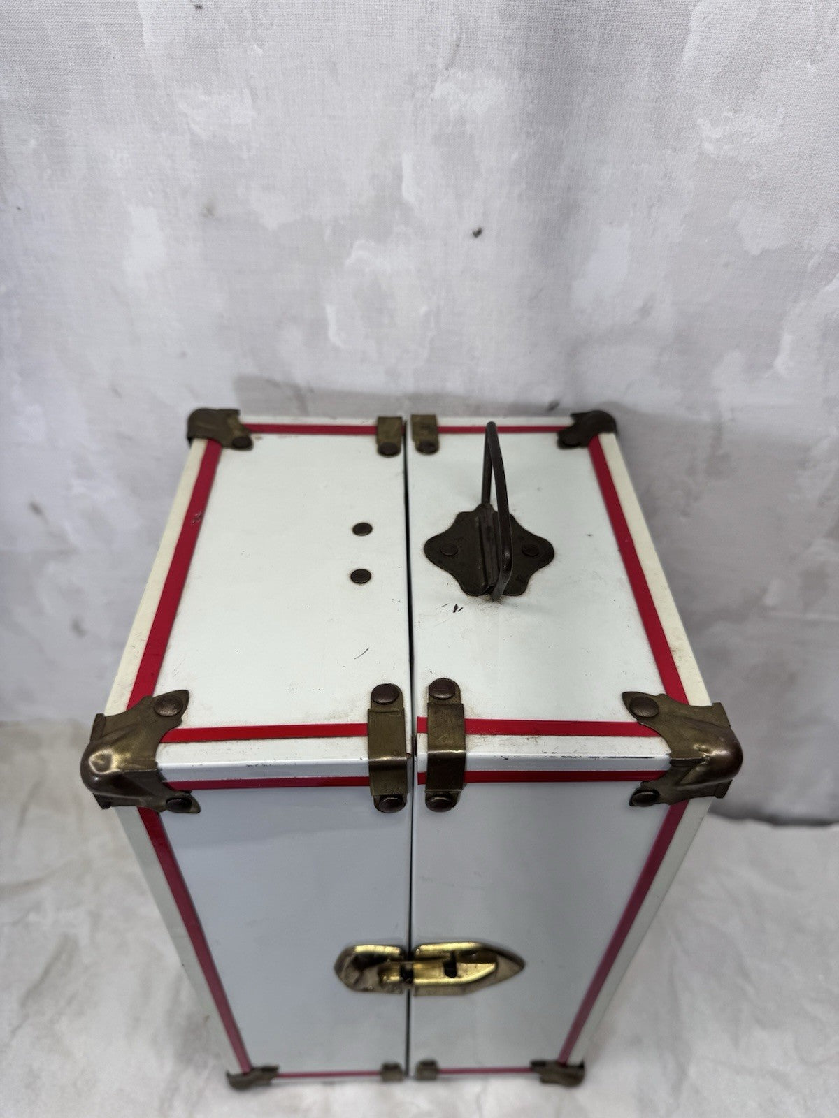 Vintage Doll Carrying Suitcase Toy Kids #S-1775