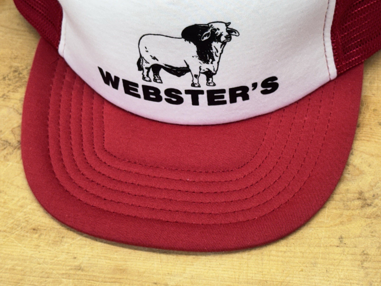 Websters Vintage SnapBack Hat NOS #1109