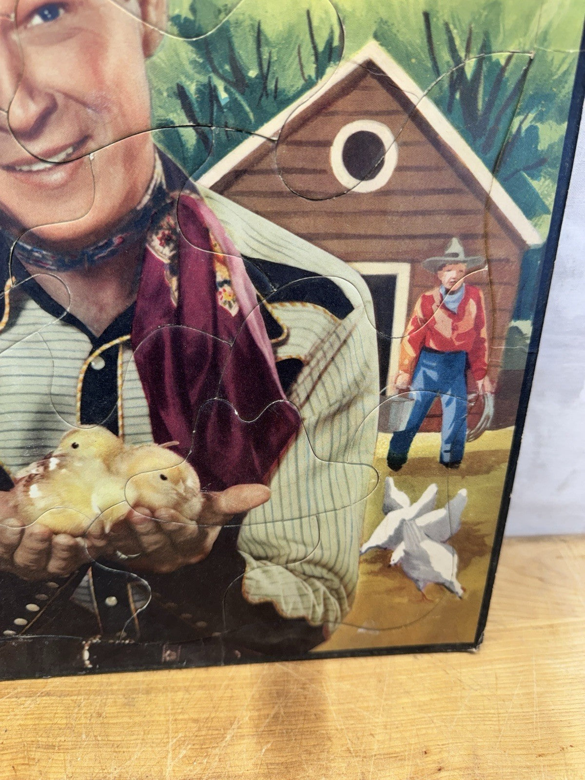 Roy Rogers Picture Puzzle Vtg #1464
