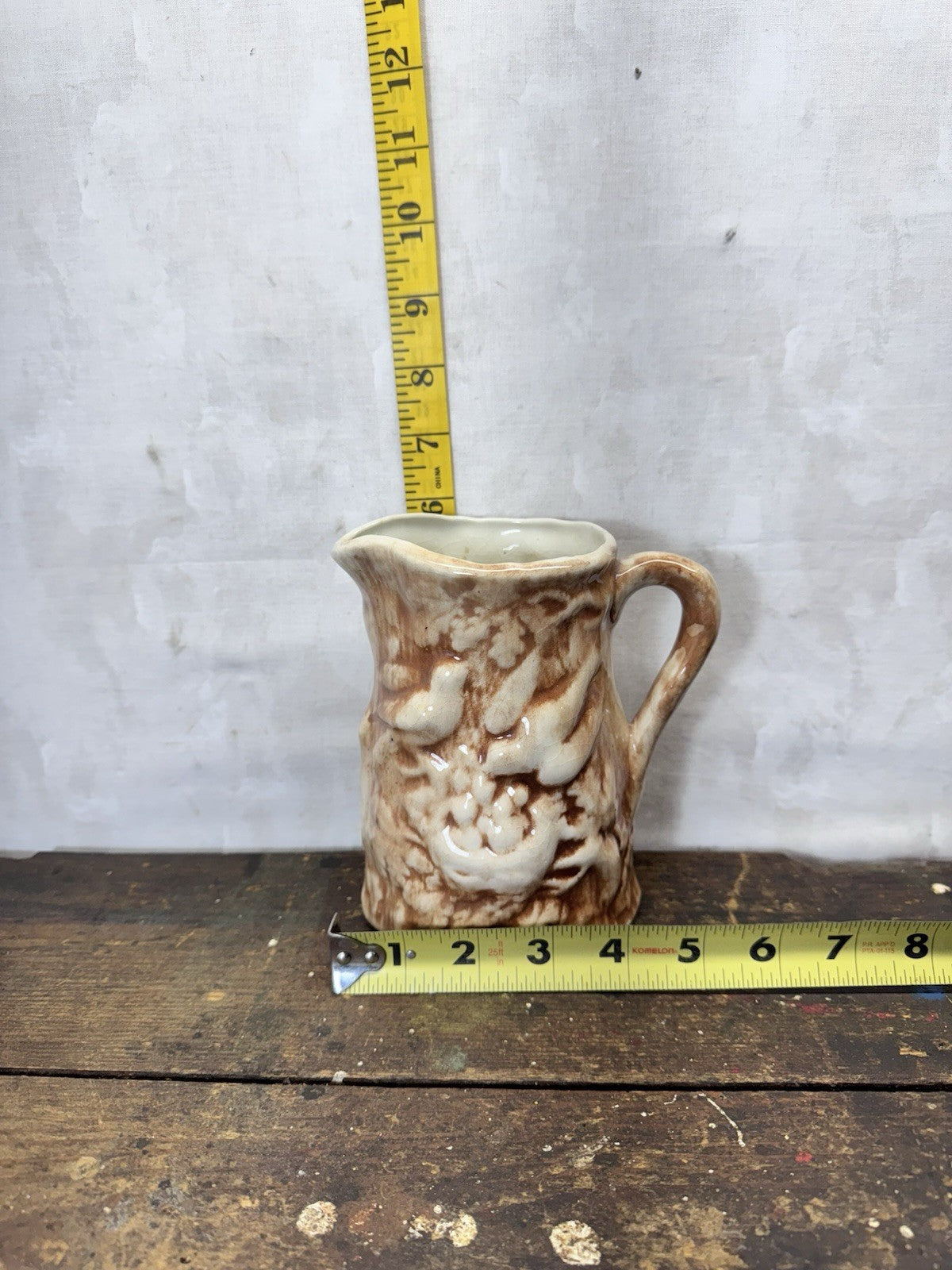 Vintage Pottery bird  Pitcher #S-1804