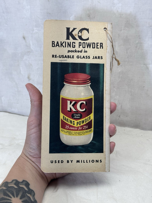 KC Baking Powder Notebook Handbook Kitchen Vtg #S-1861