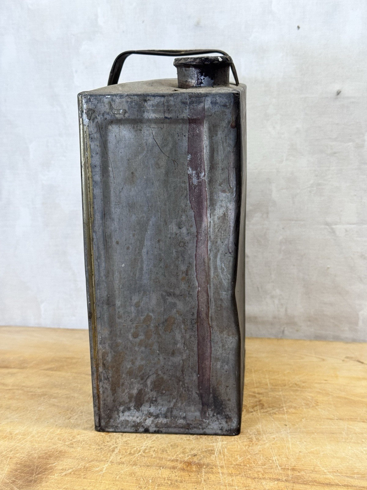 Vintage Tin Varnish Can Empty #S-1813