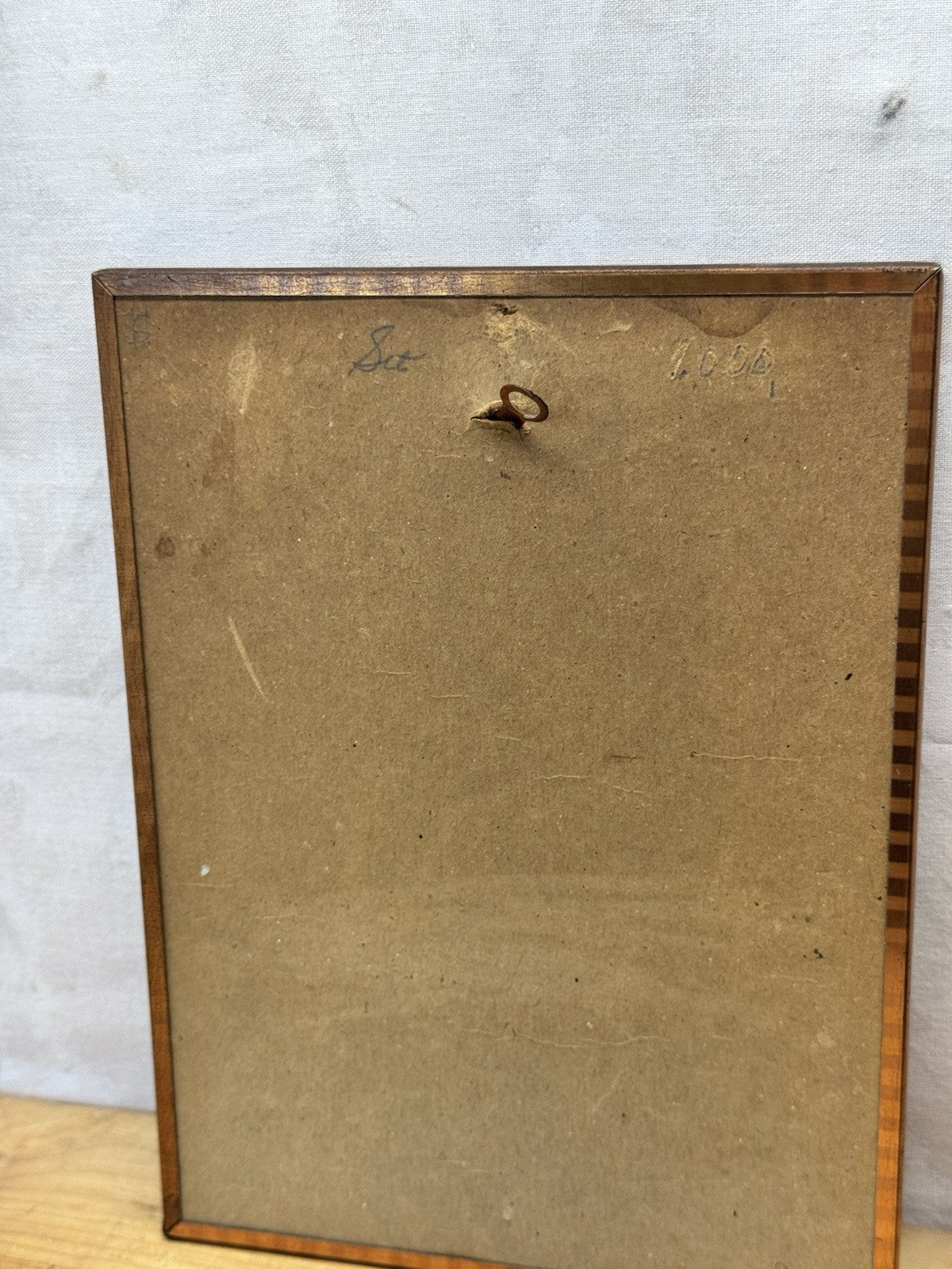 Reverse Silhouette Painting Antique #1481