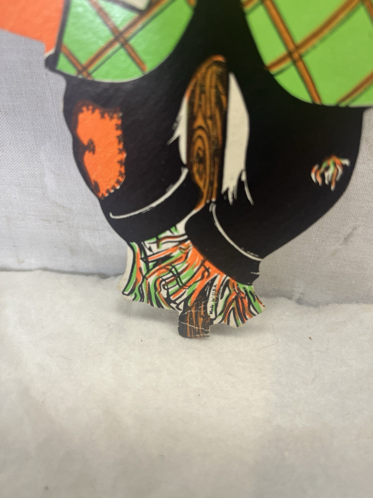 Halloween Cardboard Scarecrow Bristle