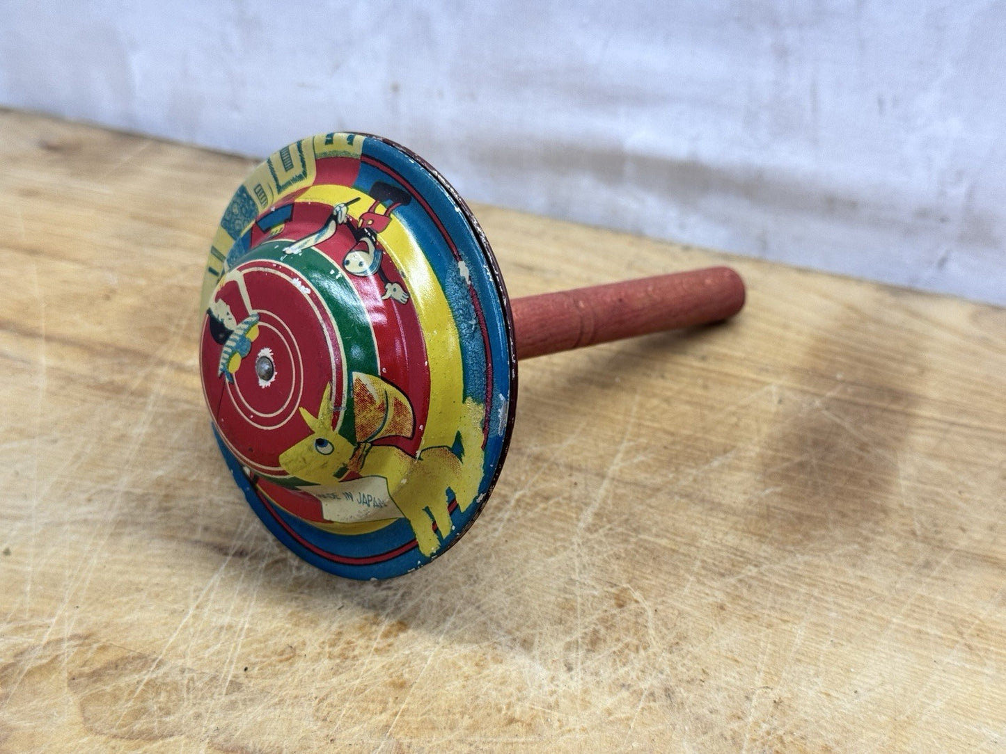 Tin Litho Japan Toy Noise Maker #1377