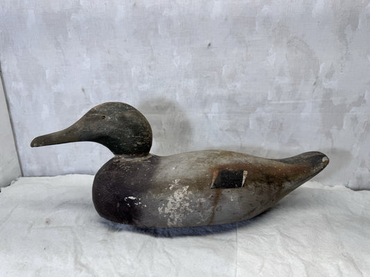 Vintage Wooden Painted Hunting Duck Decoy