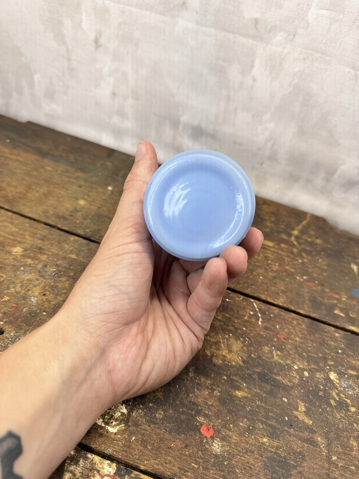 Delphite Blue Pepper Shaker #1001