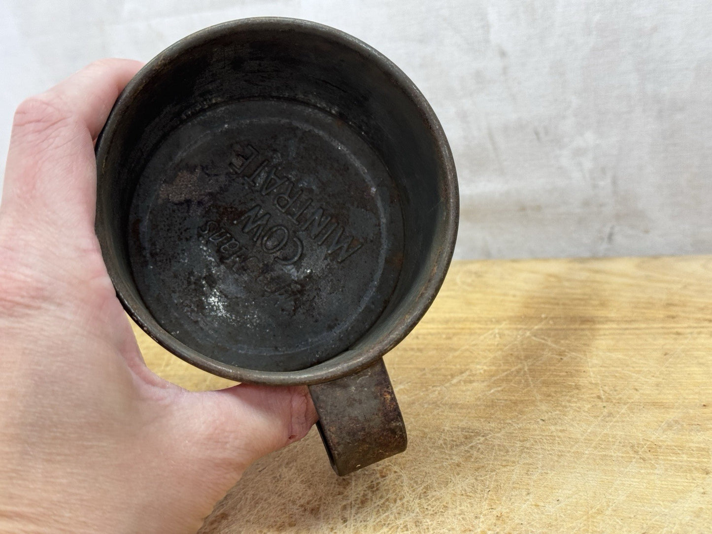 MoorMans Feed Cup Advertising Vtg #S-1525