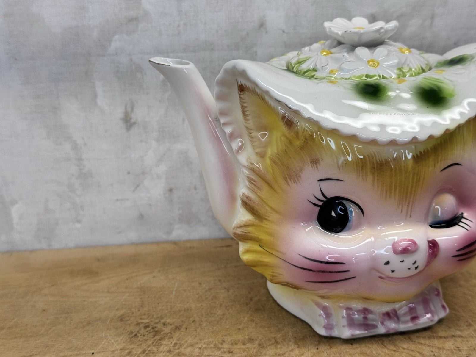 Vintage Miss Priss Enesco Teapot #S-1585