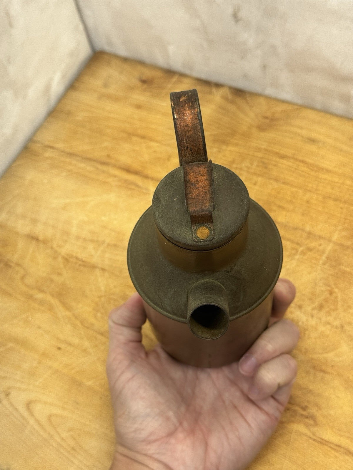 Antique Copper Pitcher #1273
