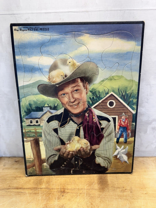 Roy Rogers Picture Puzzle Vtg #1464