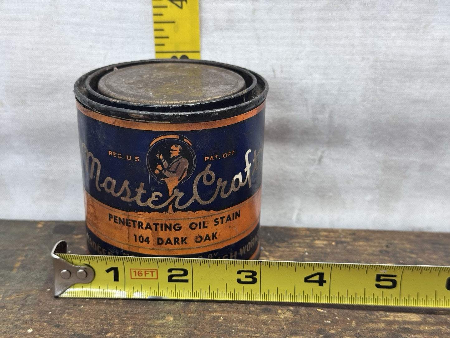 Mastercraft Penetrating Oil Stain Antique Can #1312