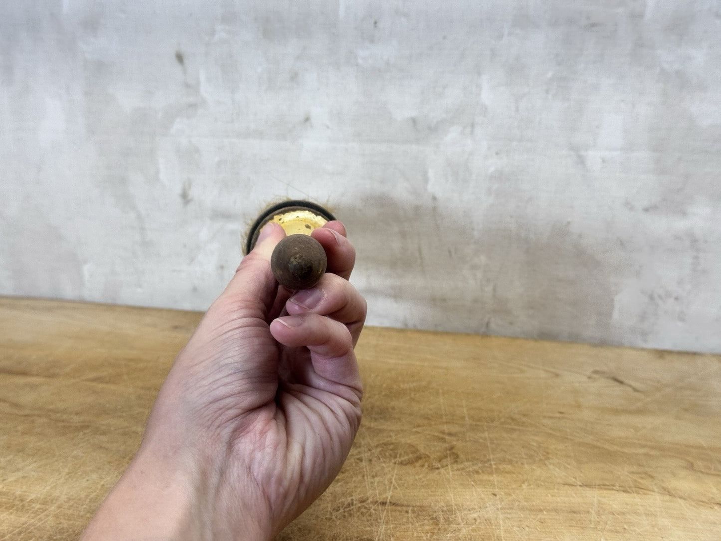 Vintage Horse Hair Brush #S-1805