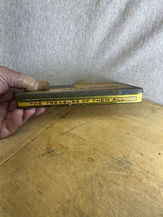 Vintage Old Gold Empty Cigarette Tin
