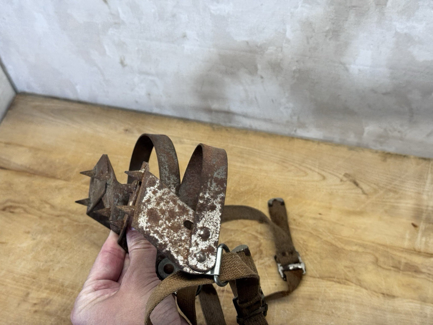 Ice Shoe Cleats Vintage Metal #S-1816