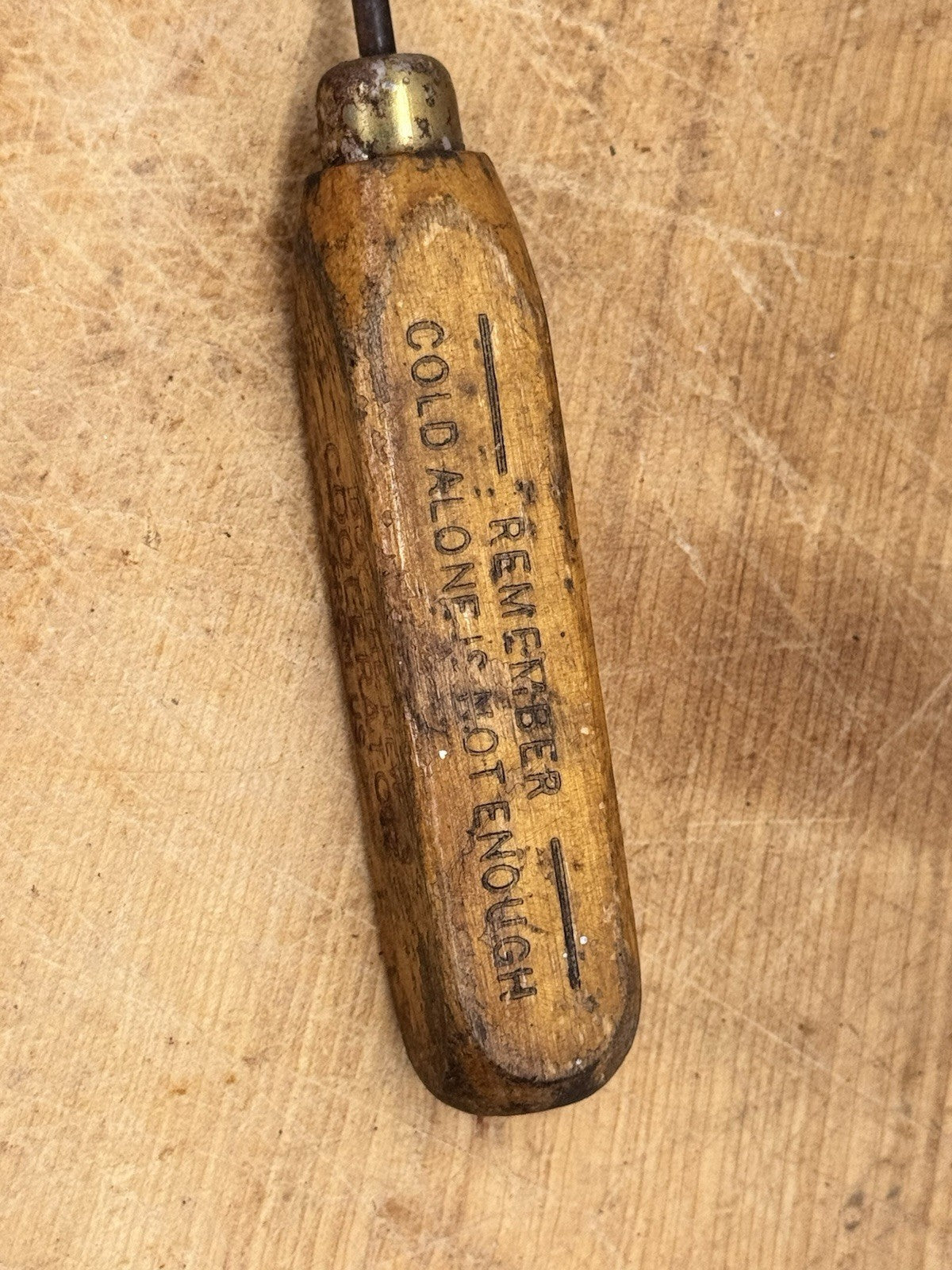 Appleton Wi. Lutz Ice Co. Ice Pick Antique Advertising #S-1617