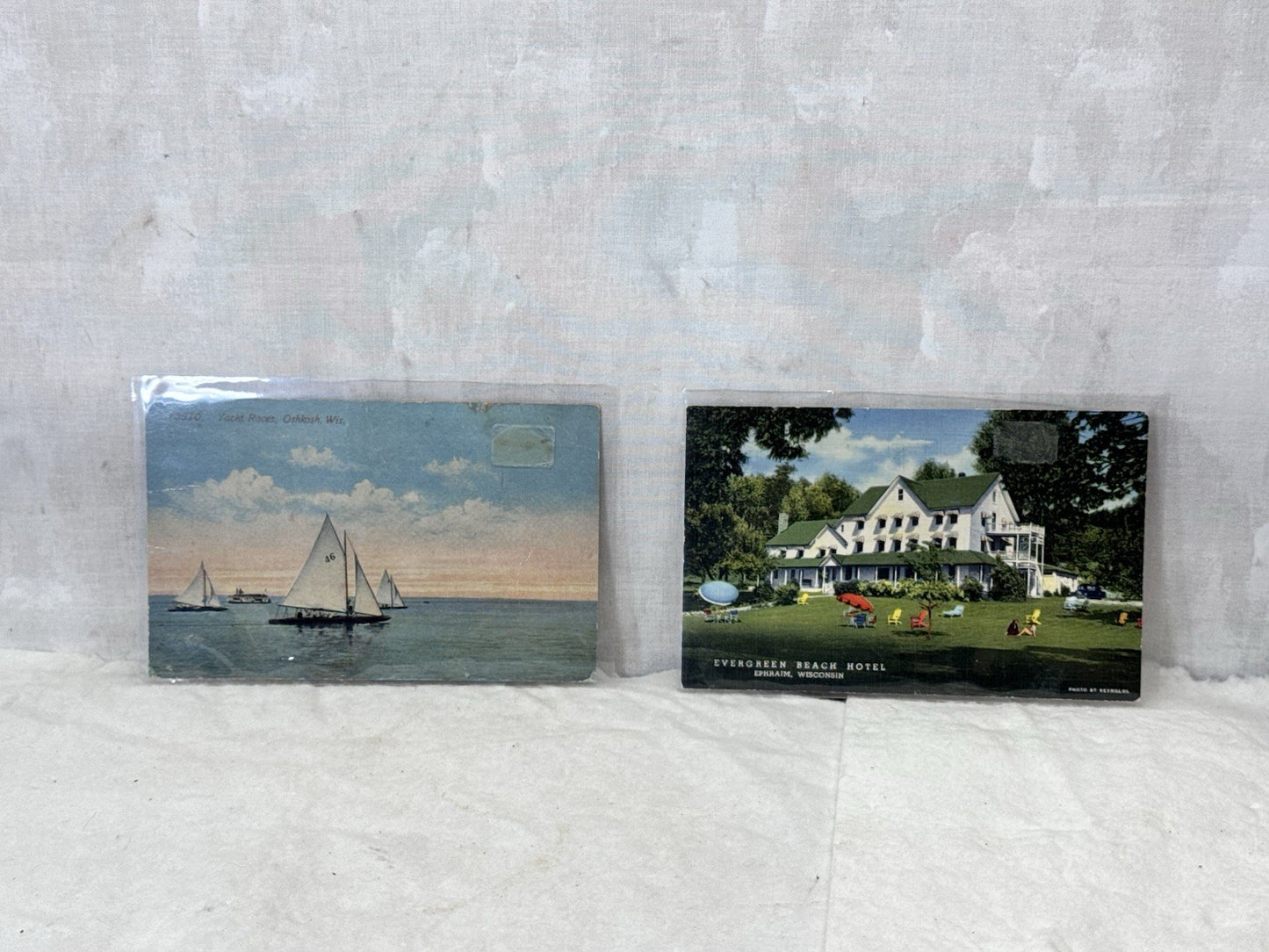 1955 Wisconsin Post Cards Vintage