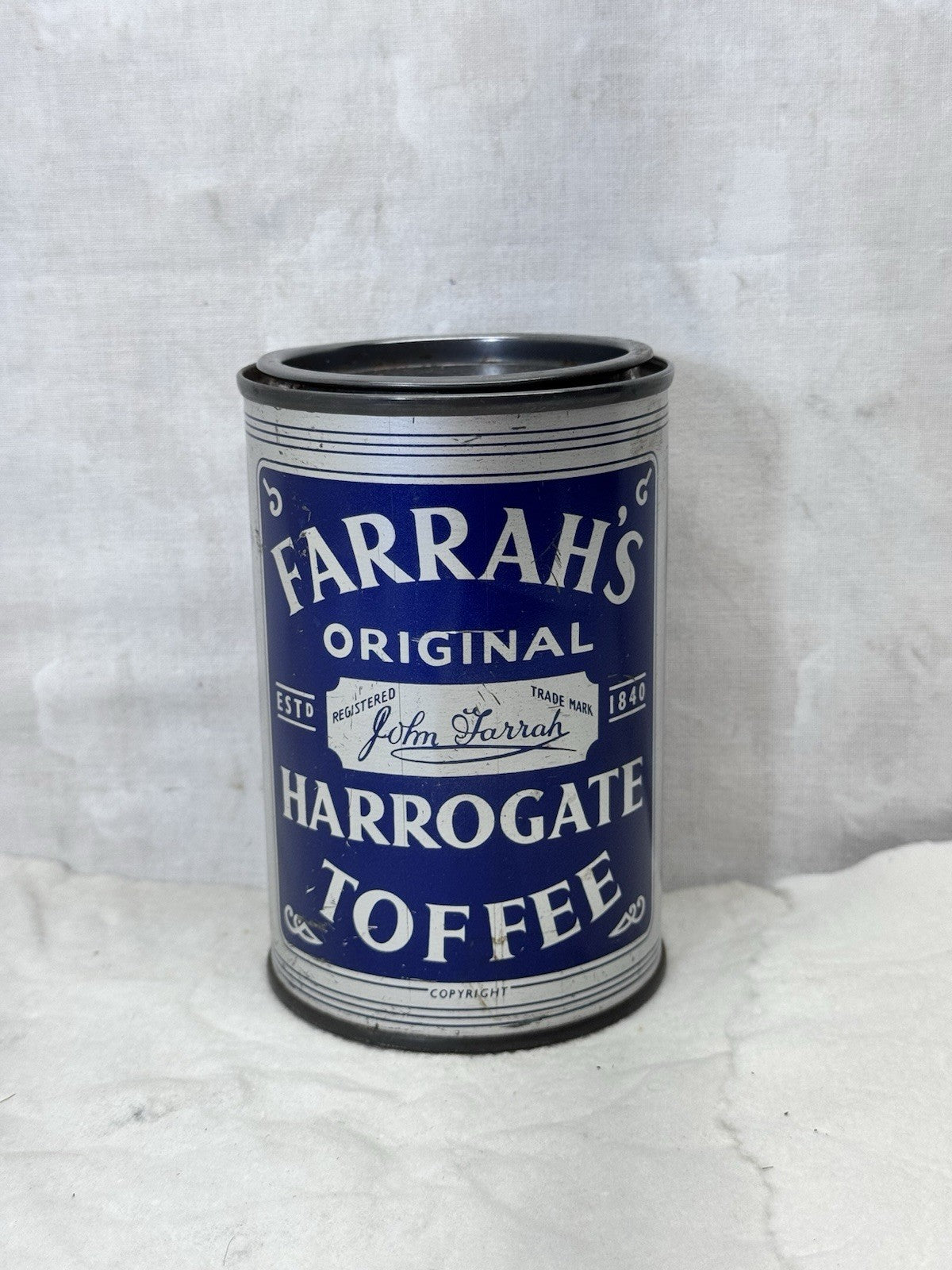 Farrah’s Toffee Can Vintage  #S-1765