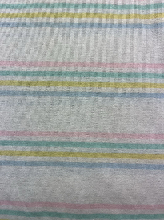 1950s Women’s Striped Knit S Sleeve Shirt