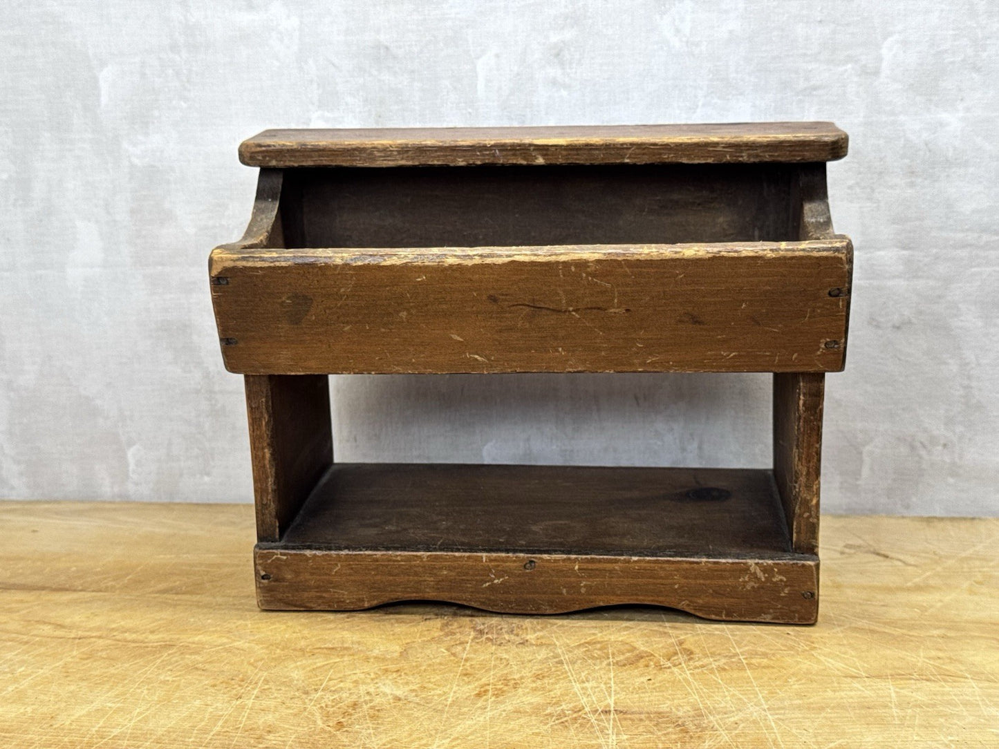 Mini Toy Dry Sink Primitive 1850s Doll #1157