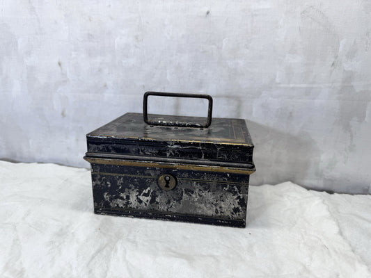 Metal Vintage Money Box Rustic #S-2015