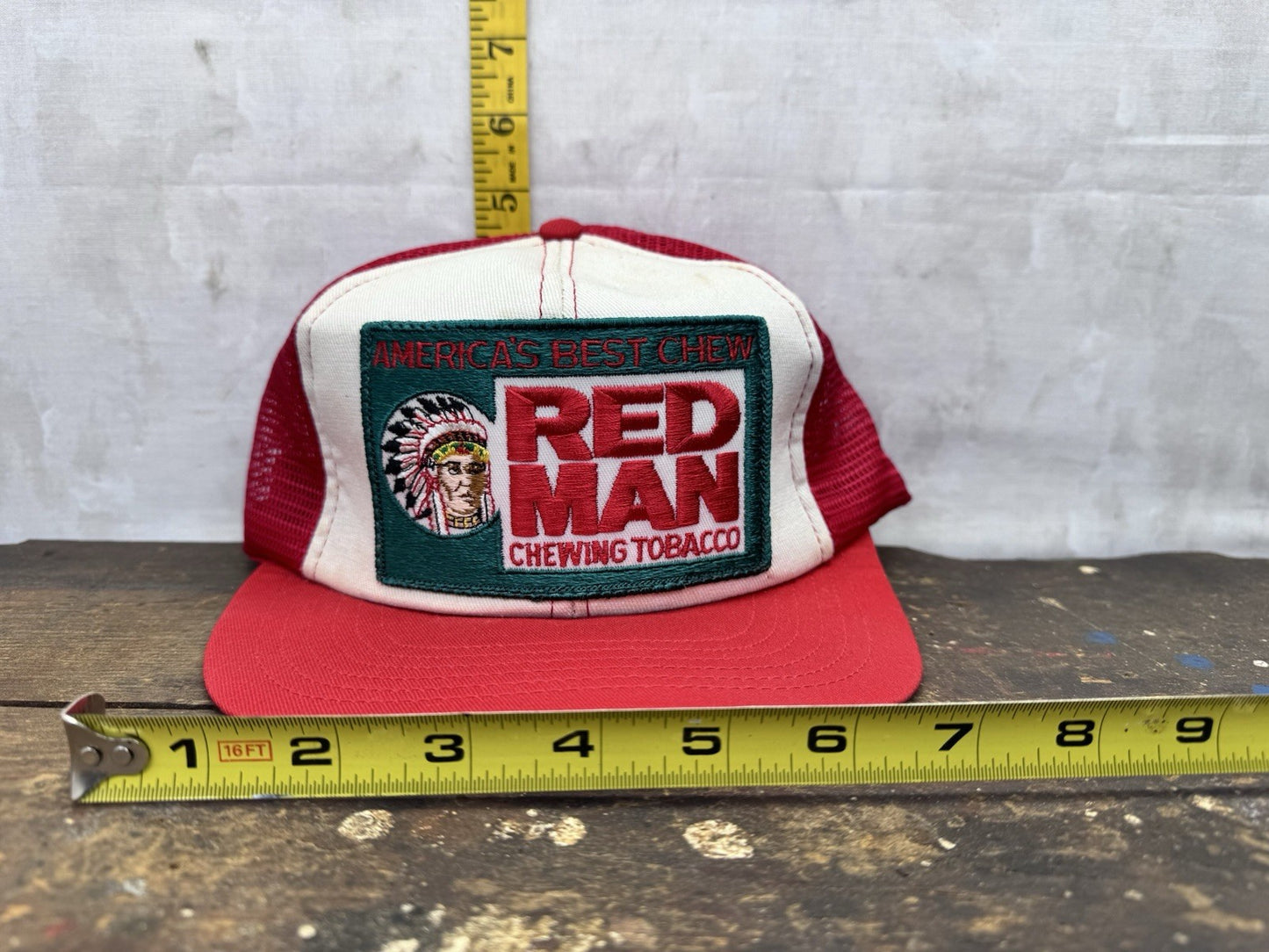Red Man Vintage SnapBack Hat #1180